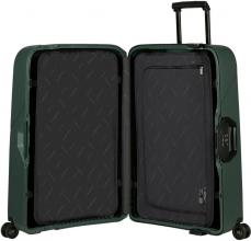 dunkelgrüner Flugkoffer Samsonite Magnum Eco Spinner L 75cm Forest Green