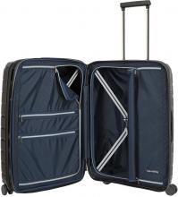 Travelite erweiterbarer Reisekoffer 67cm dunkelgrau Air Base 4w Trolley M