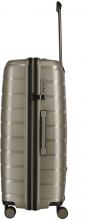großer Rollenkoffer Travelite Trolley L 77cm Air Base Champagner