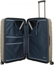 großer Rollenkoffer Travelite Trolley L 77cm Air Base Champagner