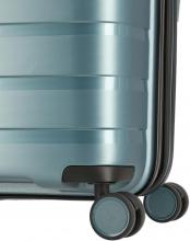 Reisekoffer Travelite Air Base Trolley M 67cm blau metallic erweiterbar