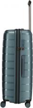 Travelite Air Base L 77cm Ice Blue Reisetrolley blau metallic Hartschale