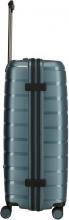 Travelite Air Base L 77cm Ice Blue Reisetrolley blau metallic Hartschale