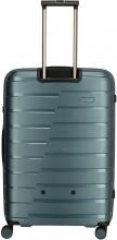 Travelite Air Base L 77cm Ice Blue Reisetrolley blau metallic Hartschale