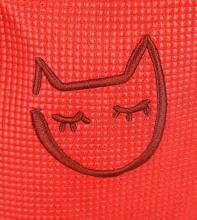Fun and Music Taschenrucksack Anekke Rot Printdekor