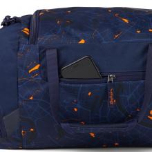 Sporttasche schwarz grau Mountain Grid recycle Satch Duffle Bag