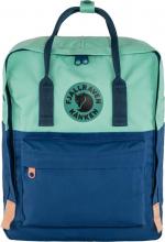 Jungen Daypack Fjällräven Kanken Art Blau Türkis Coast Line Sky