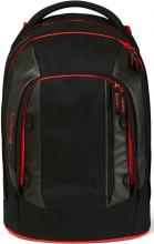 anpassbarer Schulrucksack Satch Pack Fire Phantom schwarz rot Ready to Swap