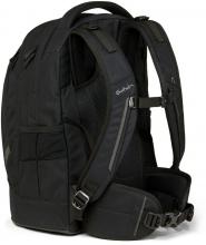 Bücherrucksack schwarz Satch Pack Blackjack Reflektoren mitwachsend