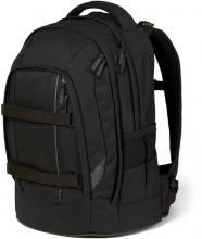 Bücherrucksack schwarz Satch Pack Blackjack Reflektoren mitwachsend