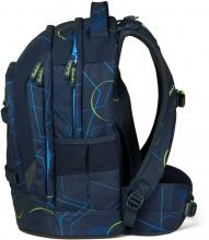 Satch Pack Blue Tech Swap your Style Jugendrucksack dunkelblau