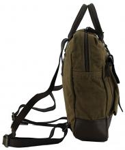 Freizeitrucksack Josh Harbour2nd Cool Casual Doppelhenkel Naturfaser Leder Brown