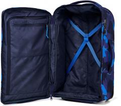 Handgepäcktrolley Satch Flow S 54 Troublemaker blau Camouflage