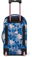 Satch Flow S 54cm Rollenkoffer Handgepäck Summer Soul Blätter blau rosa