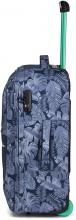 Kabinenkoffer Blättermuster blau Satch Flow S 54 Tropic Blue