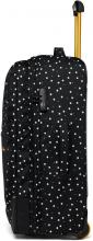 Polkadots Satch Flow 65cm schwarz Punkte Lazy Daisy Ferienkoffer