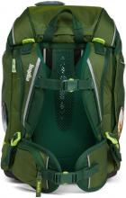 Schulrucksackset schimmernd grün Dschungel ergobag pack Grüne MamBär Shiny Edition