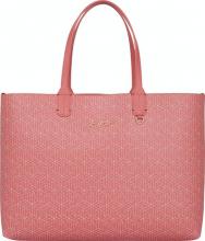 Shopper Tommy Hilfiger Iconic Tommy Tote Monogramm Rosa Alloverprint