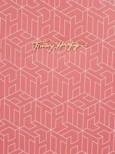 Shopper Tommy Hilfiger Iconic Tommy Tote Monogramm Rosa Alloverprint