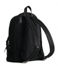 Desigual Mombasa Prisma Negro Stoffrucksack Ziernähte schwarz recycled