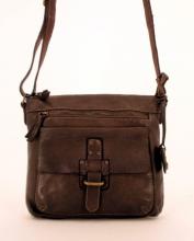 Harbour 2nd Umhängetasche Hazel aus Leder schwarz Ash