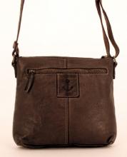 Harbour 2nd Umhängetasche Hazel aus Leder schwarz Ash