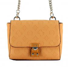 Guess Carlson Mini Überschlagtäschchen Mango Matt Orange Ketten