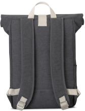 Canvas Rucksack Anthracite meliert Adam Medium Johnny Urban wasserabweisend Rolltop