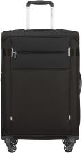 leichter Koffertrolley schwarz Samsonite Citybeat M 66cm black erweiterbar