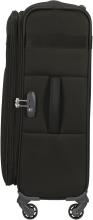 leichter Koffertrolley schwarz Samsonite Citybeat M 66cm black erweiterbar