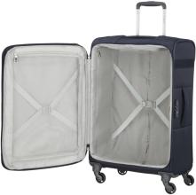 erweiterbarer Weichgepäckkoffer dunkelblau Samsonite Citybeat M 66cm Navy Blue