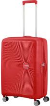 American Tourister Soundbox Spinner M 67cm Coral Red Rollenkoffer rot Hartschale