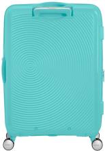 Hartschalentrolley türkis American Tourister Soundbox Spinner M 67cm Pool Side Blue