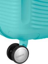 Hartschalentrolley türkis American Tourister Soundbox Spinner M 67cm Pool Side Blue