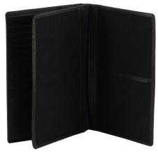 große Herrenbörse Maitre Bruschied Aigwan Wallet Dark Brown Dunkelbraun