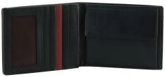 Luciano Herrengeldtasche Black Gathman Billfold h10 Schwarz