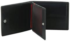 Luciano Herrengeldtasche Black Gathman Billfold h10 Schwarz