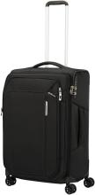 Samsonite 4-Rad-Trolley Respark Spinner M 67cm erweiterbar schwarz Rollenkoffer