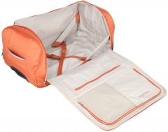 Rollenreisetasche recycled Safran orange Travelite Miigo