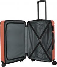 4-Rad-Trolley Hartschale Travelite Cruise M 67cm TSA-Schloss coral