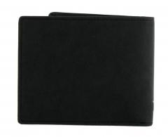 Vintage schwarz Lederbrieftasche Strellson Turnpike BillFold