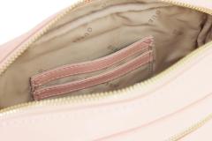 edle Crossovertasche mit Kette Sharma Guess leicht wattiert Peach Rosa