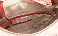 Red Logo Bucketbag Guess Zadie Logo Markenprint  