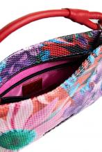 geflochtene Handtasche Blumenprint Desigual Lacroix Otterlo