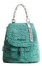 Rucksacktasche grün Strukturstoffe Desigual Free Ankara Kaki Oscuro