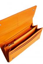 Überschlagbörse geprägt orange Desigual Half Logo Mariona Naranja