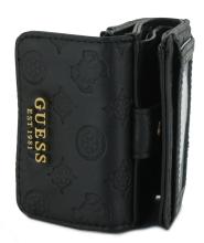 Portmonnaie Mini mit Überschlag Guess Laurel SLG  Black 