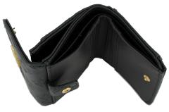 Portmonnaie Mini mit Überschlag Guess Laurel SLG  Black 
