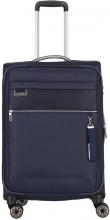 Travelite Miigo 4w Trolley M 67cm Tiefseeblau recycled erweiterbarer Reisekoffer