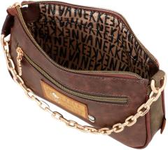 Crossbody Bag Metallkette Anekke Kanada Urban Eisbär braun beige